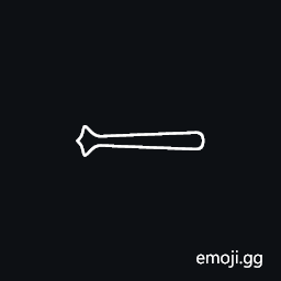 Egyptian Hieroglyph T001 Symbol