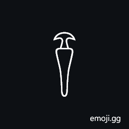 Egyptian Hieroglyph T008a Symbol