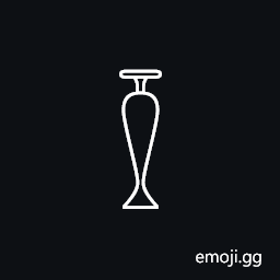 Egyptian Hieroglyph W014 Symbol