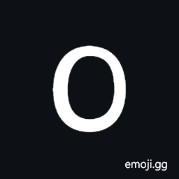 Elbasan Letter O Symbol