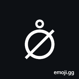 Empty Set with Small Circle Above Symbol