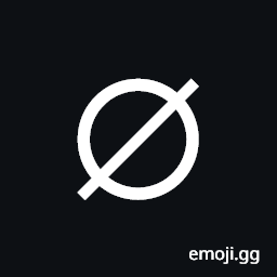 Empty Set Symbol