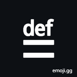Equal To By Definition Symbol