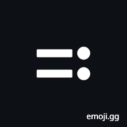 Equals Colon Symbol