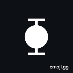 Error-Barred Black Circle Symbol