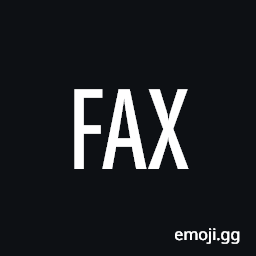 Facsimile Sign Symbol