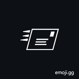 Flying Envelope Symbol