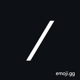 Fraction Slash Symbol