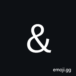 Fullwidth Ampersand Symbol
