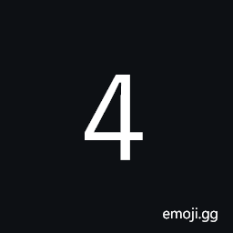 Fullwidth Digit Four Symbol