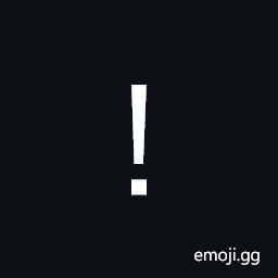 Fullwidth Exclamation Mark Symbol