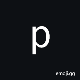 Fullwidth Latin Small Letter P Symbol