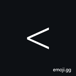 Fullwidth Less-Than Sign Symbol
