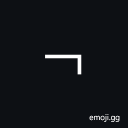 Fullwidth Not Sign Symbol