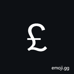 Fullwidth Pound Sign Symbol