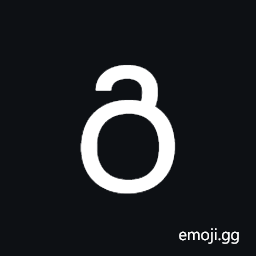 Georgian Mtavruli Capital Letter Gan Symbol