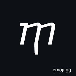 Georgian Small Letter Vin Symbol