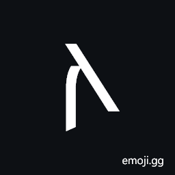 Gothic Letter Ahsa Symbol