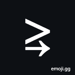 Greater-Than Above Rightwards Arrow Symbol