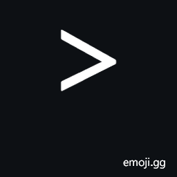 Greater-Than Sign Symbol