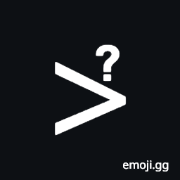 Greater-Than with Question Mark Above Symbol