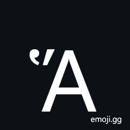 Greek Capital Letter Alpha with Dasia and Oxia Symbol