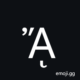 Greek Capital Letter Alpha with Psili and Oxia and Prosgegrammeni Symbol