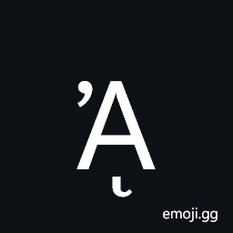 Greek Capital Letter Alpha with Psili and Prosgegrammeni Symbol