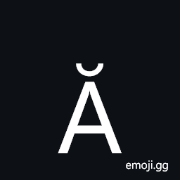 Greek Capital Letter Alpha with Vrachy Symbol