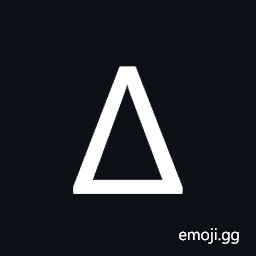 Greek Capital Letter Delta Symbol