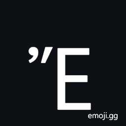 Greek Capital Letter Epsilon with Psili and Oxia Symbol