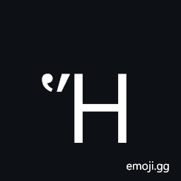 Greek Capital Letter Eta with Dasia and Oxia Symbol