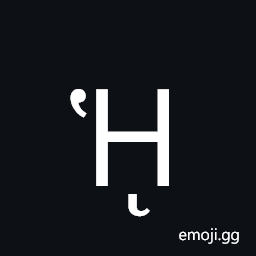 Greek Capital Letter Eta with Dasia and Prosgegrammeni Symbol