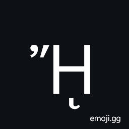 Greek Capital Letter Eta with Psili and Oxia and Prosgegrammeni Symbol