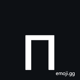 Greek Letter Small Capital Pi Symbol