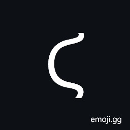 Greek Letter Stigma Symbol