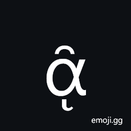 Greek Small Letter Alpha with Perispomeni and Ypogegrammeni Symbol