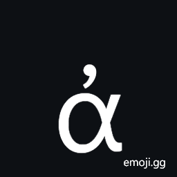 Greek Small Letter Alpha with Psili Symbol