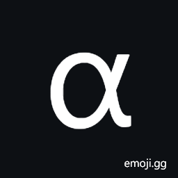 Greek Small Letter Alpha Symbol