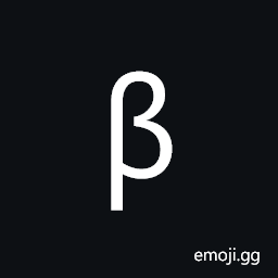 Greek Small Letter Beta Symbol