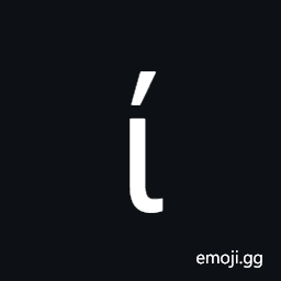 Greek Small Letter Iota with Tonos Symbol
