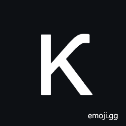 Greek Small Letter Kappa Symbol