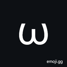 Greek Small Letter Omega Symbol