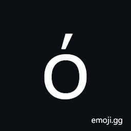 Greek Small Letter Omicron with Tonos Symbol