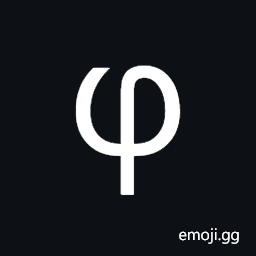 Greek Small Letter Phi Symbol