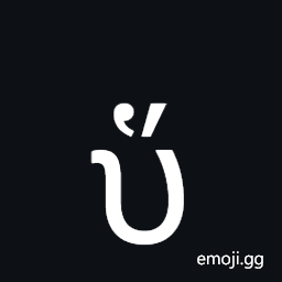 Greek Small Letter Upsilon with Dasia and Oxia Symbol