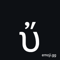 Greek Small Letter Upsilon with Psili and Oxia Symbol