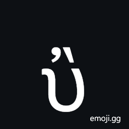 Greek Small Letter Upsilon with Psili and Varia Symbol