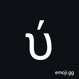 Greek Small Letter Upsilon with Tonos Symbol