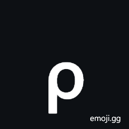 Greek Subscript Small Letter Rho Symbol